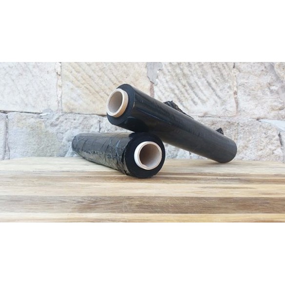 Folia stretch - czarna