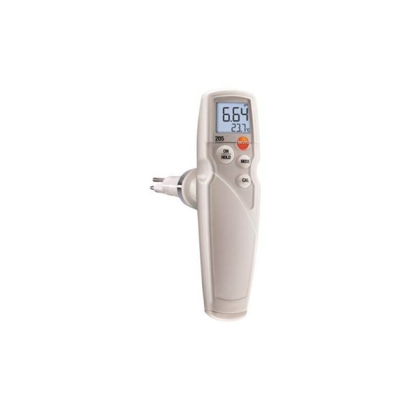 Elektroniczny pHmetr z termometrem Testo 205