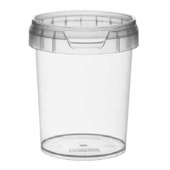 Pojemniki PP twardy z plombą 190 ml