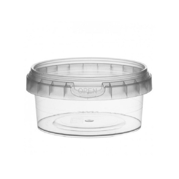 Pojemniki PP twardy z plombą 180 ml