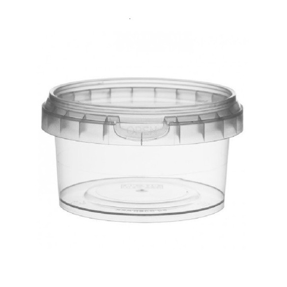 Pojemniki PP twardy z plombą 240 ml