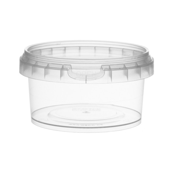 Pojemniki PP twardy z plombą 210 ml